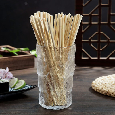 Bastoncini di bambù eliminabili degli utensili della cucina di 50 paia imballati individualmente