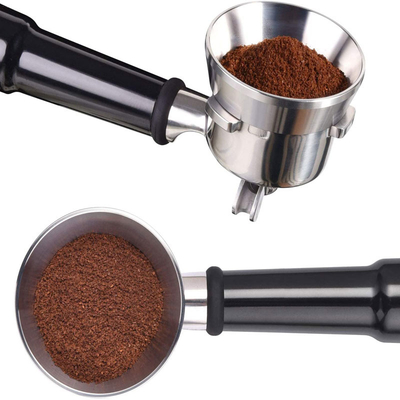 Caffè di acciaio inossidabile che dosa il caffè espresso dell'anello 54mm che dosa imbuto