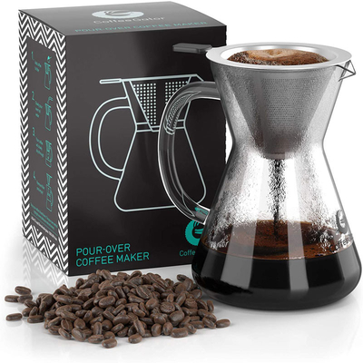 Fabbricante di birra essenziale moderno Pour Over Set 14Oz di Tools Drip Coffee di barista