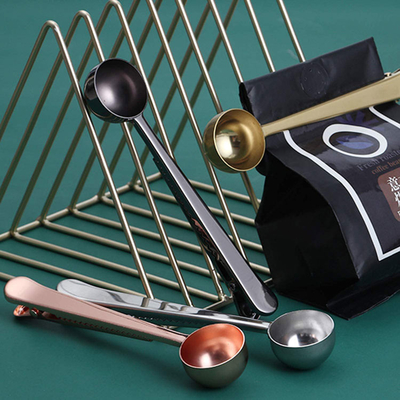 Mestolo multicolore del caffè di acciaio inossidabile 304 con la maniglia lunga