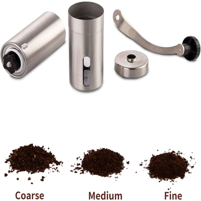 Barista essenziale Tools Manual Coffee Bean Grinder di acciaio inossidabile per il caffè espresso del gocciolamento di Aeropress