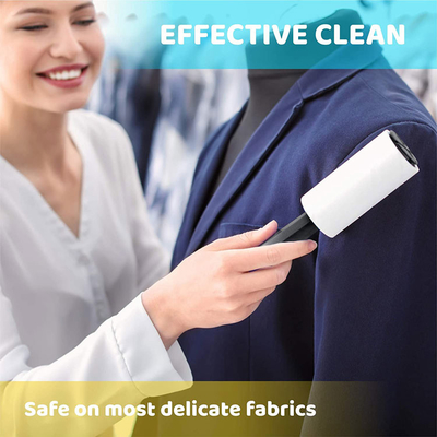 Rullo di plastica bianco smontabile del dispositivo di rimozione dei capelli dei vestiti del residuo di stoffa per Cat Fur