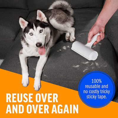 Rullo sostenibile di plastica di nylon del residuo di stoffa della pelliccia dell'animale domestico e del dispositivo di rimozione del residuo di stoffa per il tappeto dello strato