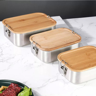Contenitore di alimento della scatola di pranzo del compartimento dei bambini di acciaio inossidabile multi per scuola