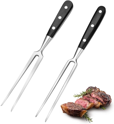 Forcella a 12 pollici del BARBECUE di acciaio inossidabile della bistecca per la griglia dell'arrosto della cucina