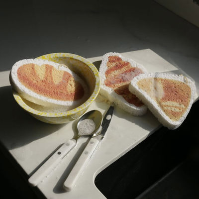 I rifornimenti svegli della cucina alla rinfusa di compressione del fumetto serviscono lavare la spugna riutilizzabile