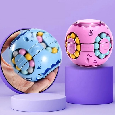 Cubo due di Toy Decompression Puzzle Magic Bean del giroscopio della punta delle dita in uno