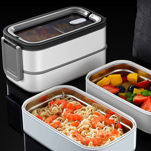 Bento Box per adulti multicolore di grande capacità per il pranzo
