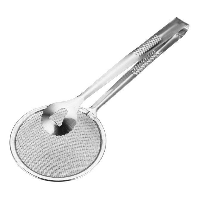 Filtro per frittura dell'olio Clip per alimenti fritti Articoli per la casa in acciaio inossidabile