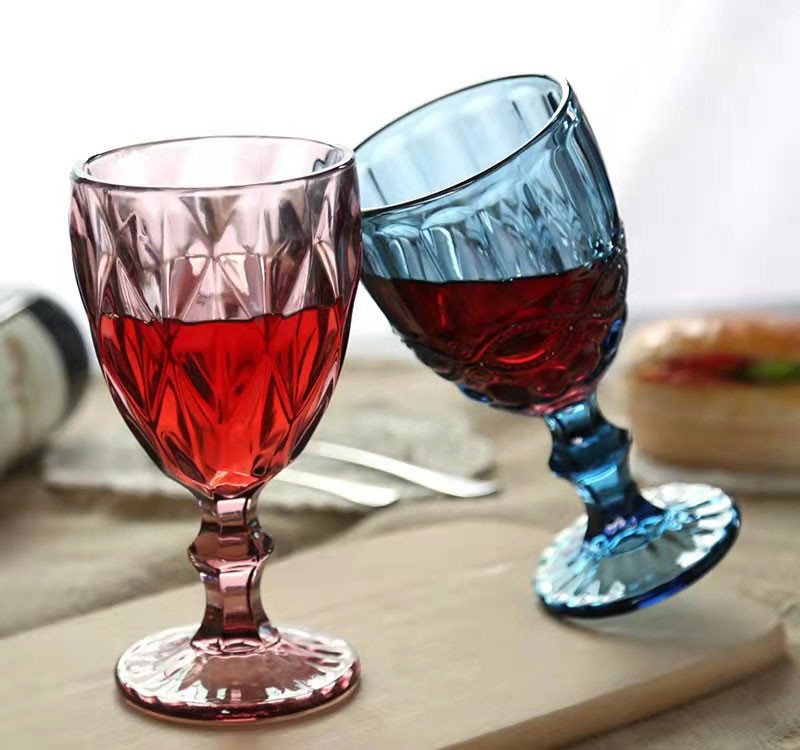 Massa della cristalleria di Champagne Wine Glass Goblets Colored per la cucina