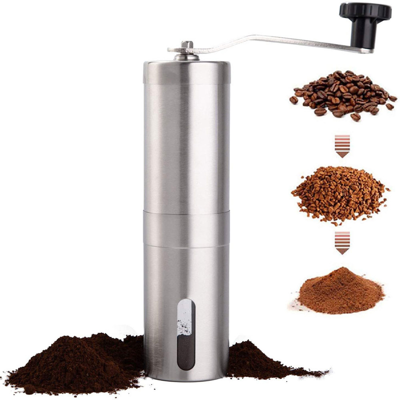 Barista essenziale Tools Manual Coffee Bean Grinder di acciaio inossidabile per il caffè espresso del gocciolamento di Aeropress