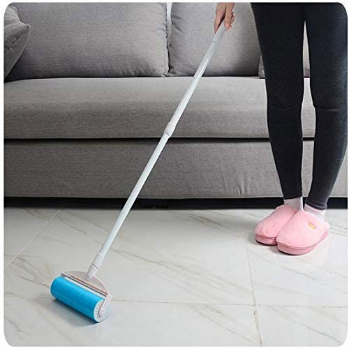 Rullo lungo regolabile di plastica del dispositivo di rimozione dei capelli dei vestiti del residuo di stoffa della maniglia per Cat Dog Clothes